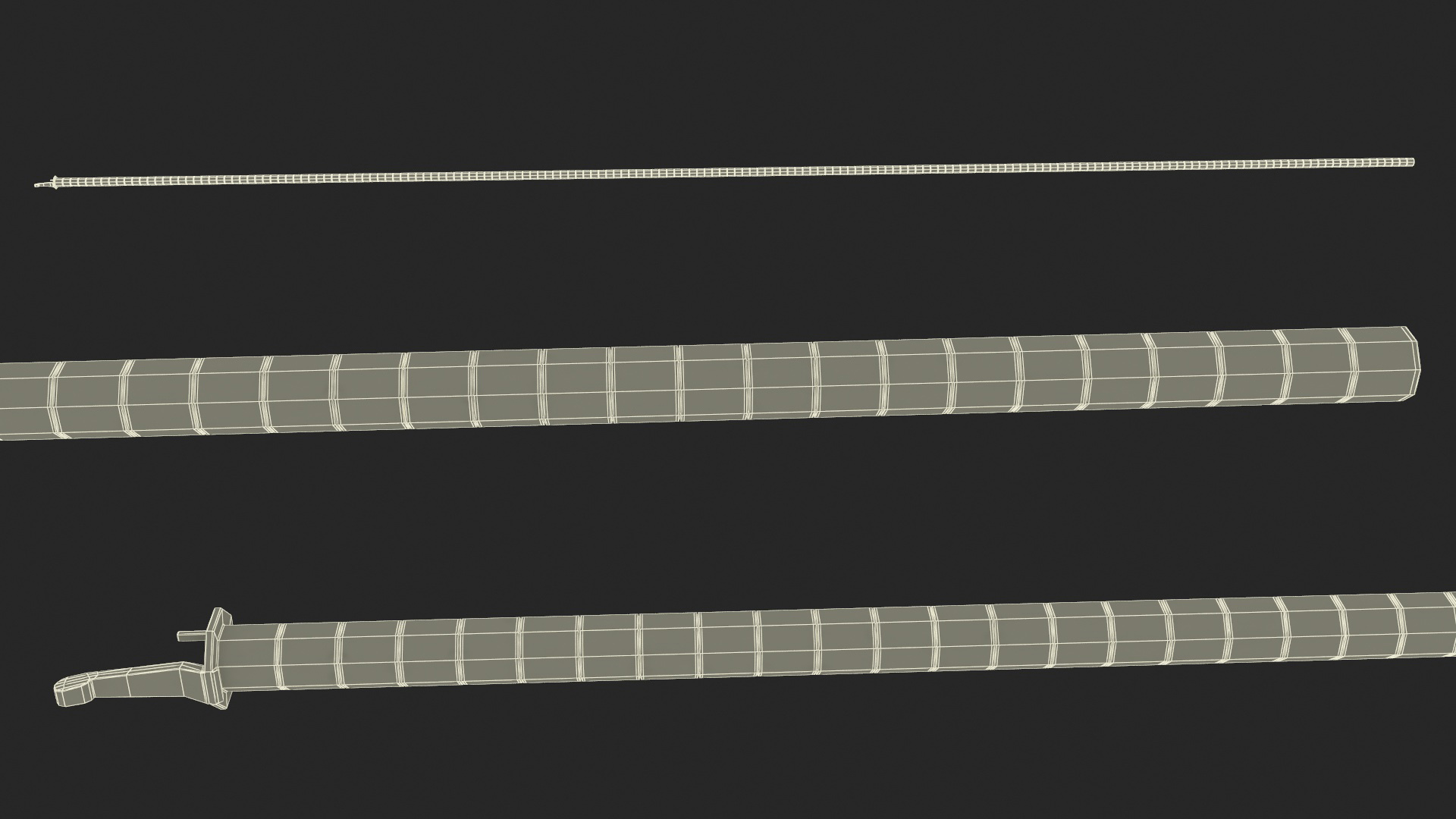 3D Golden Omega Chain model