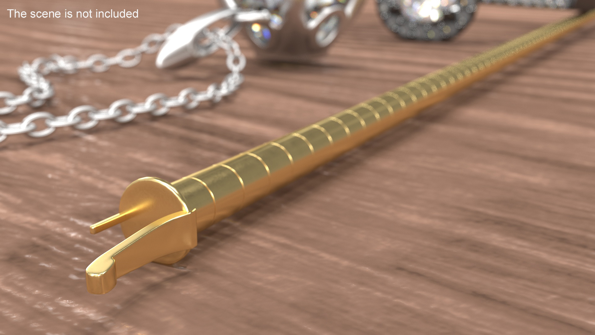 3D Golden Omega Chain model