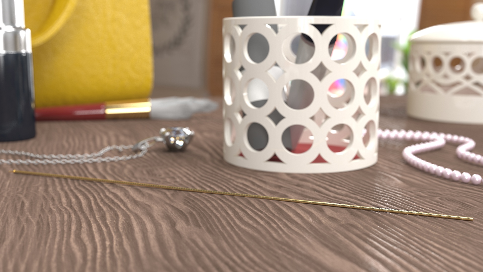 3D Golden Omega Chain model