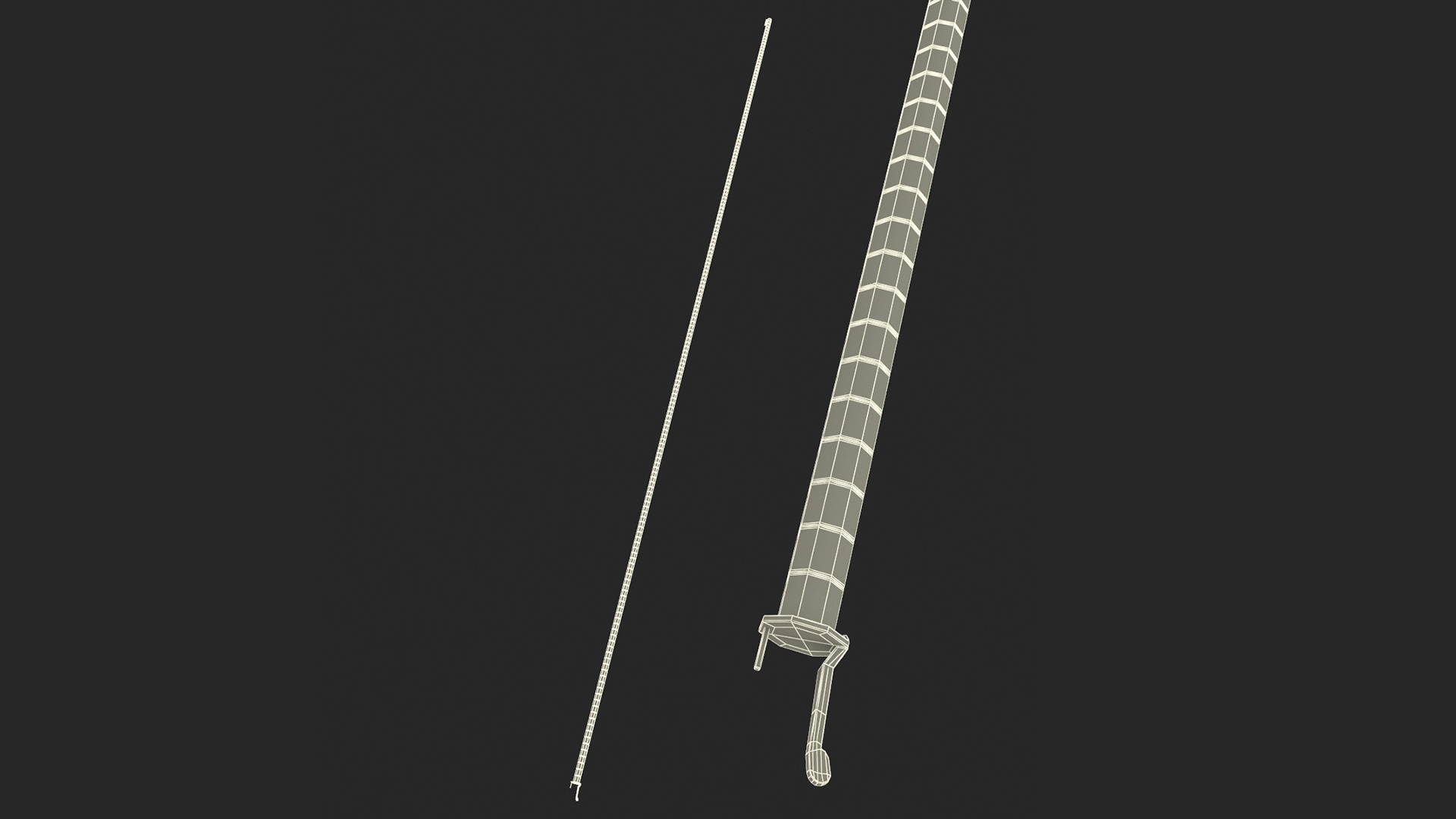 3D Golden Omega Chain model