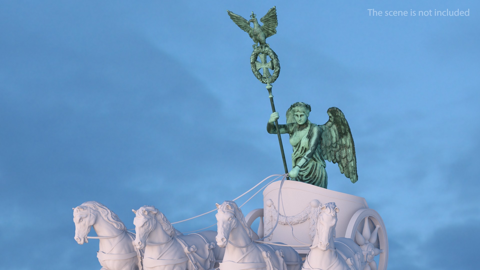 3D model Goddess of Victory Statue