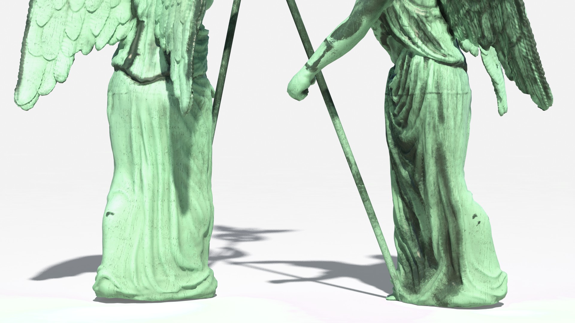 3D model Goddess of Victory Statue