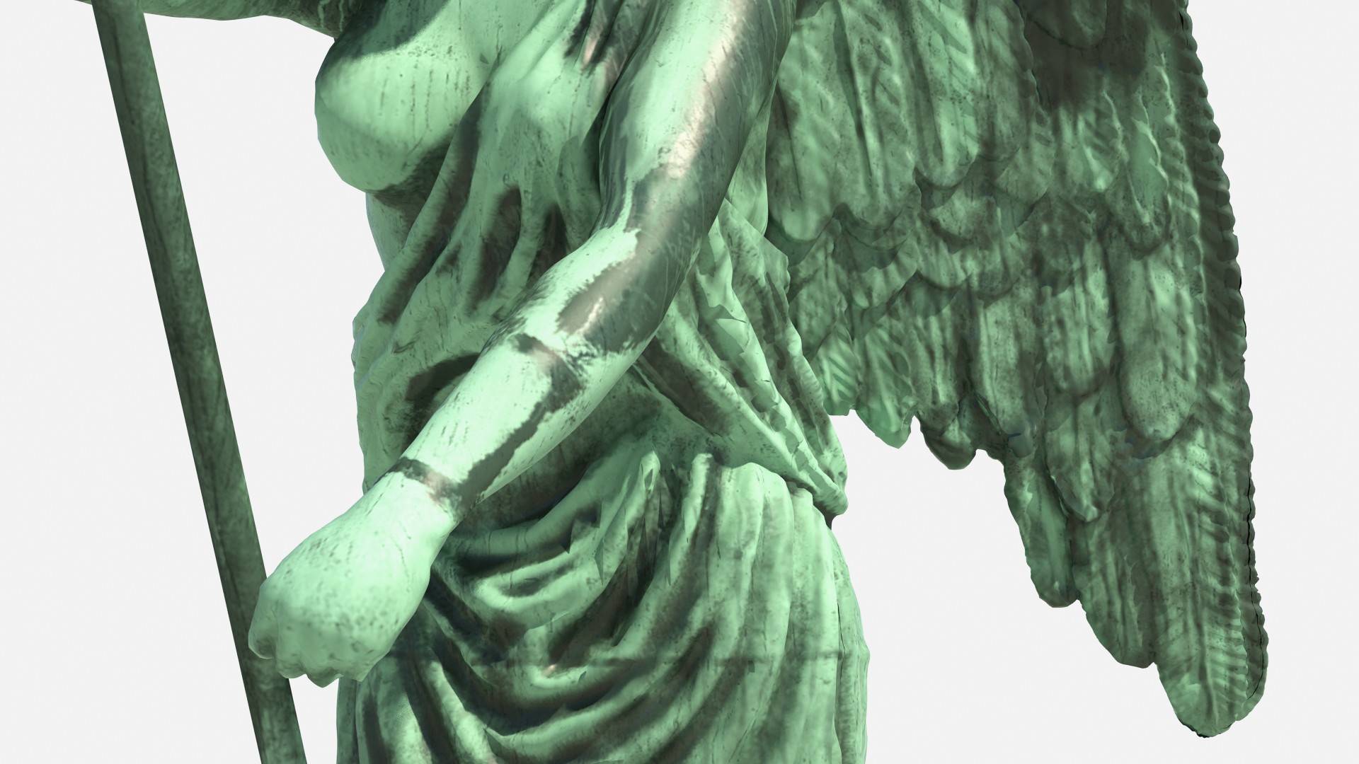 3D model Goddess of Victory Statue