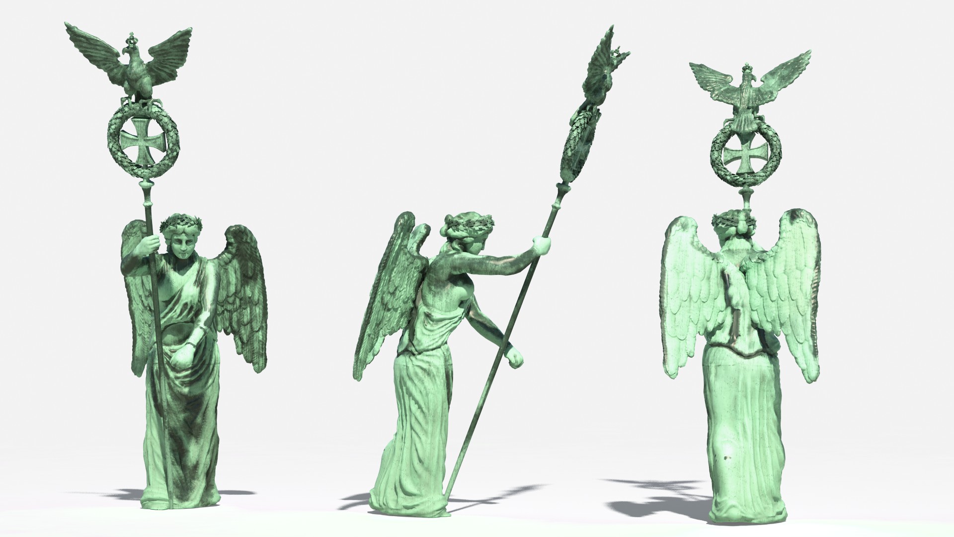 3D model Goddess of Victory Statue
