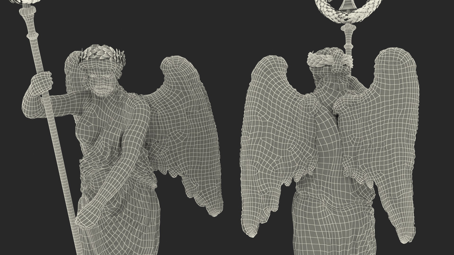3D model Goddess of Victory Statue