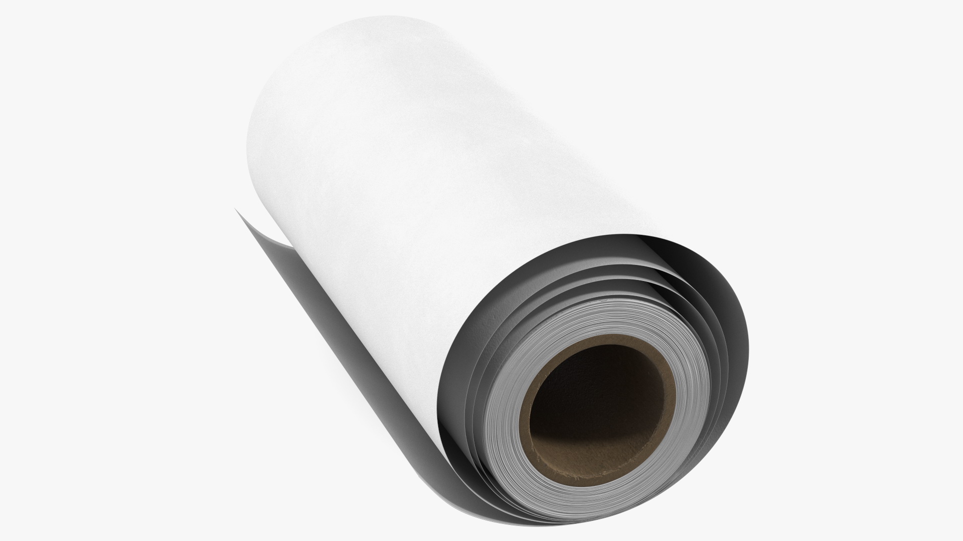 3D Kraft White Paper Roll Recycled