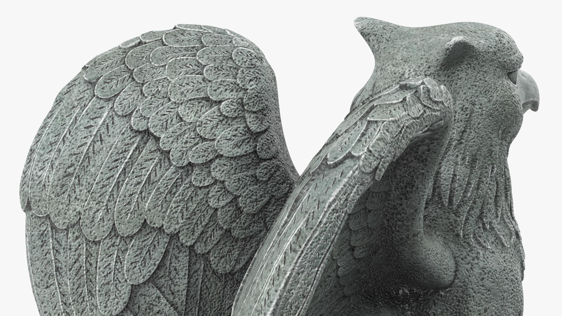 3D model Griffin Statue Stone