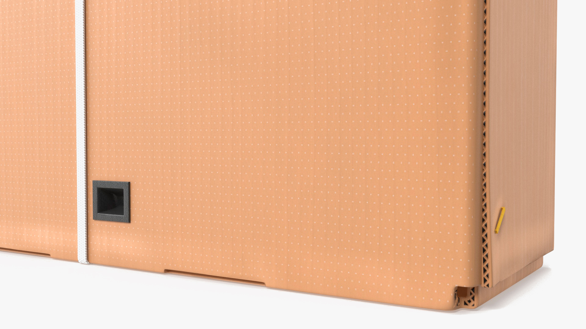 Cardboard Packaging Box 55 Inch TV 3D model