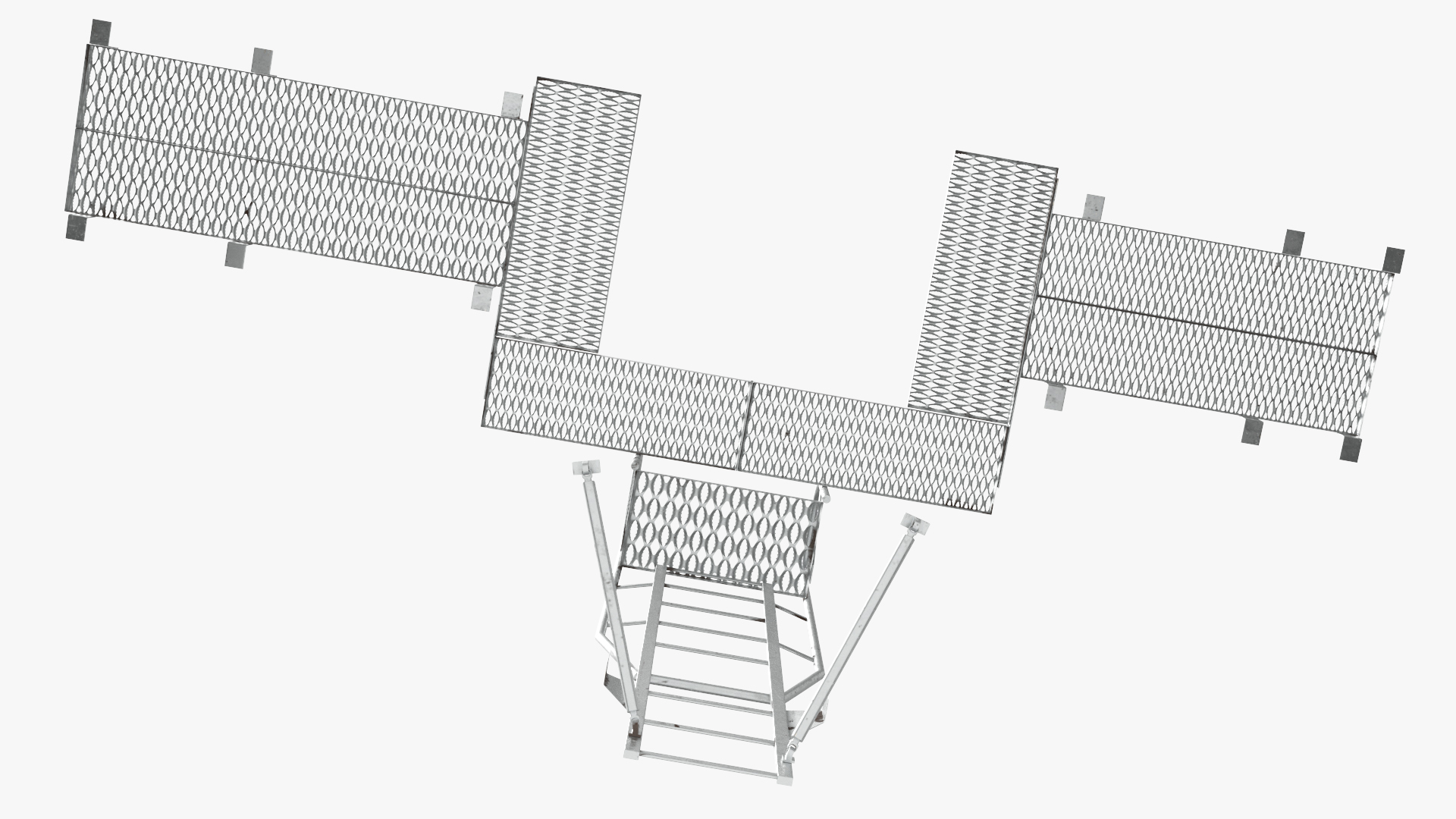 Modular Catwalk with Ladder Silver, view 9