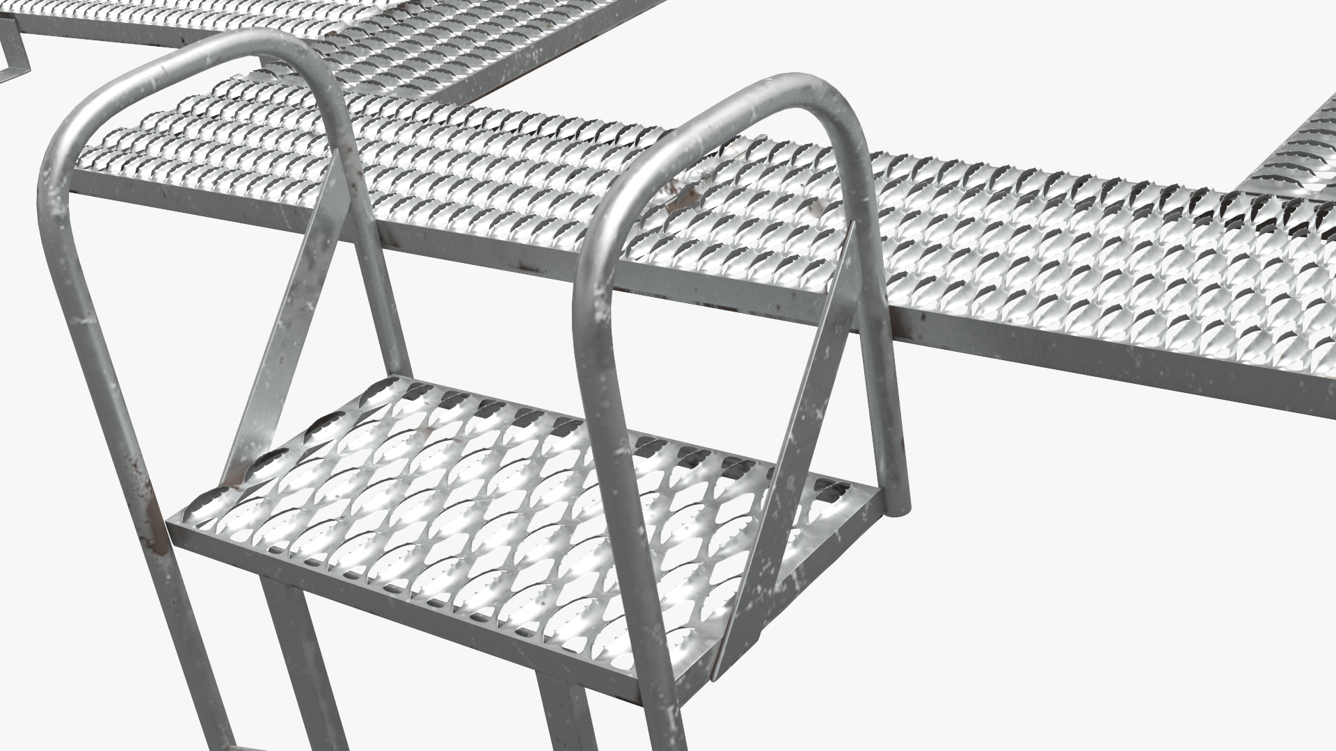 Modular Catwalk with Ladder Silver, view 5