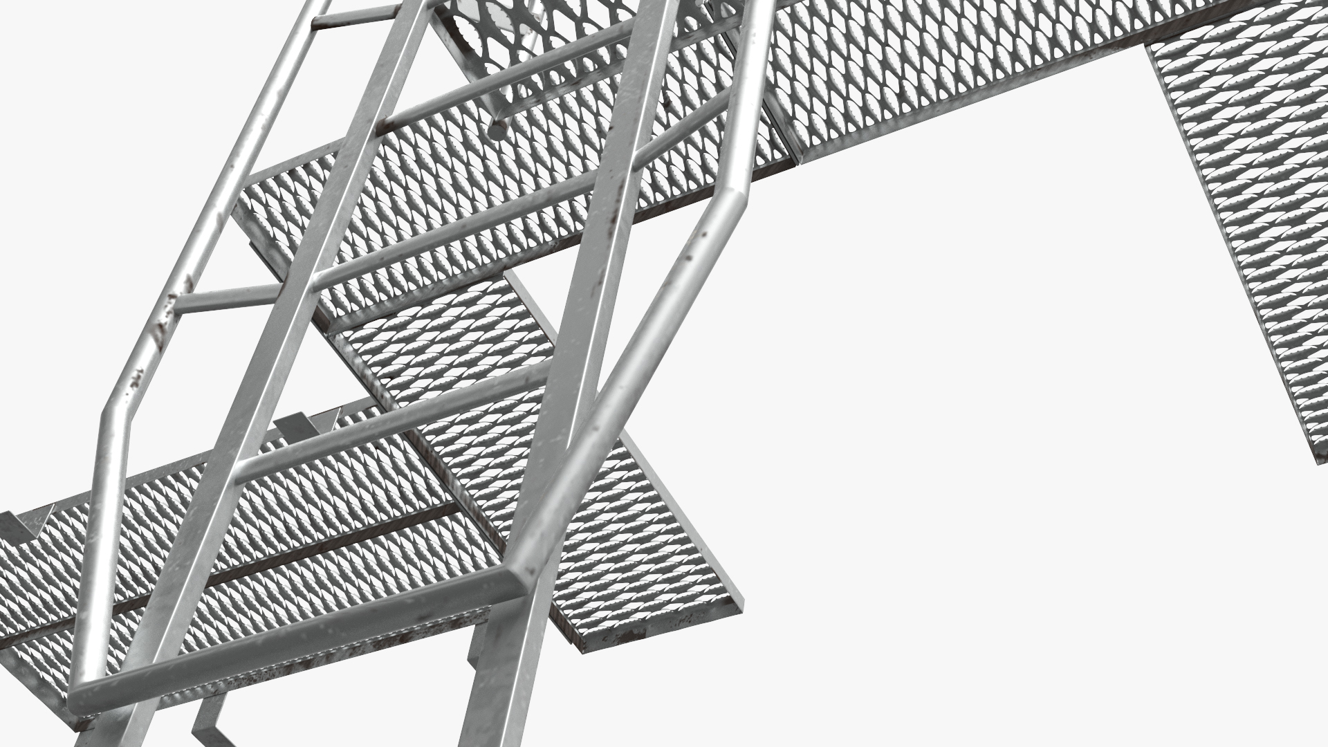 Modular Catwalk with Ladder Silver, view 6
