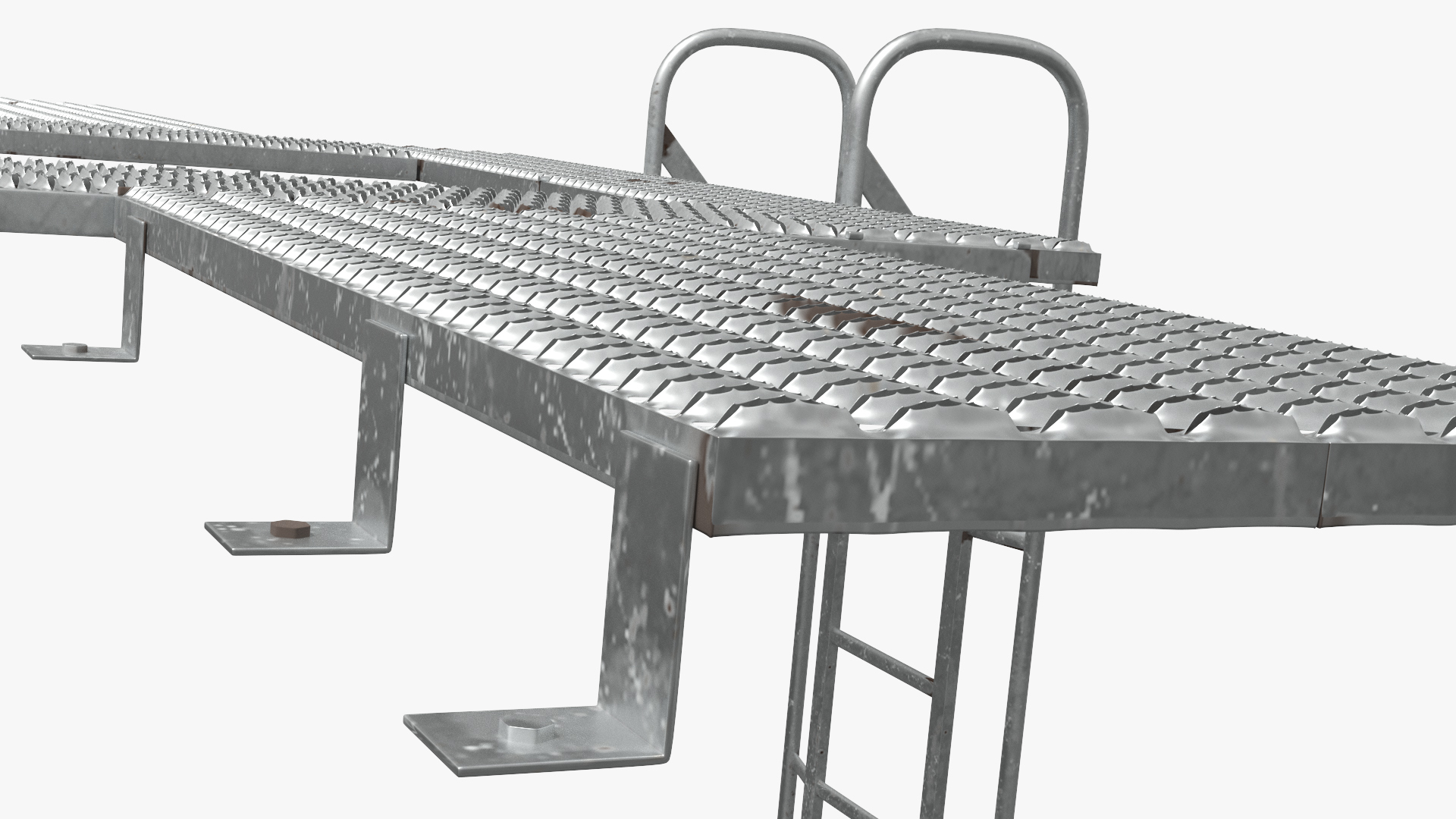 Modular Catwalk with Ladder Silver, view 7
