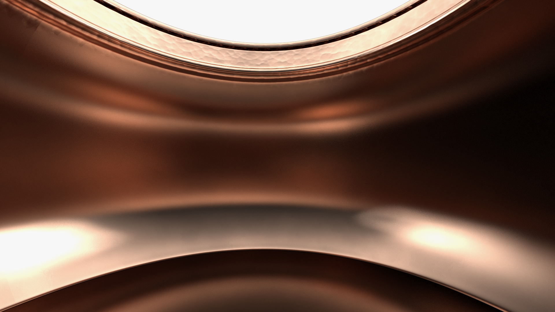 3D model Vintage Copper and Brass Jardiniere