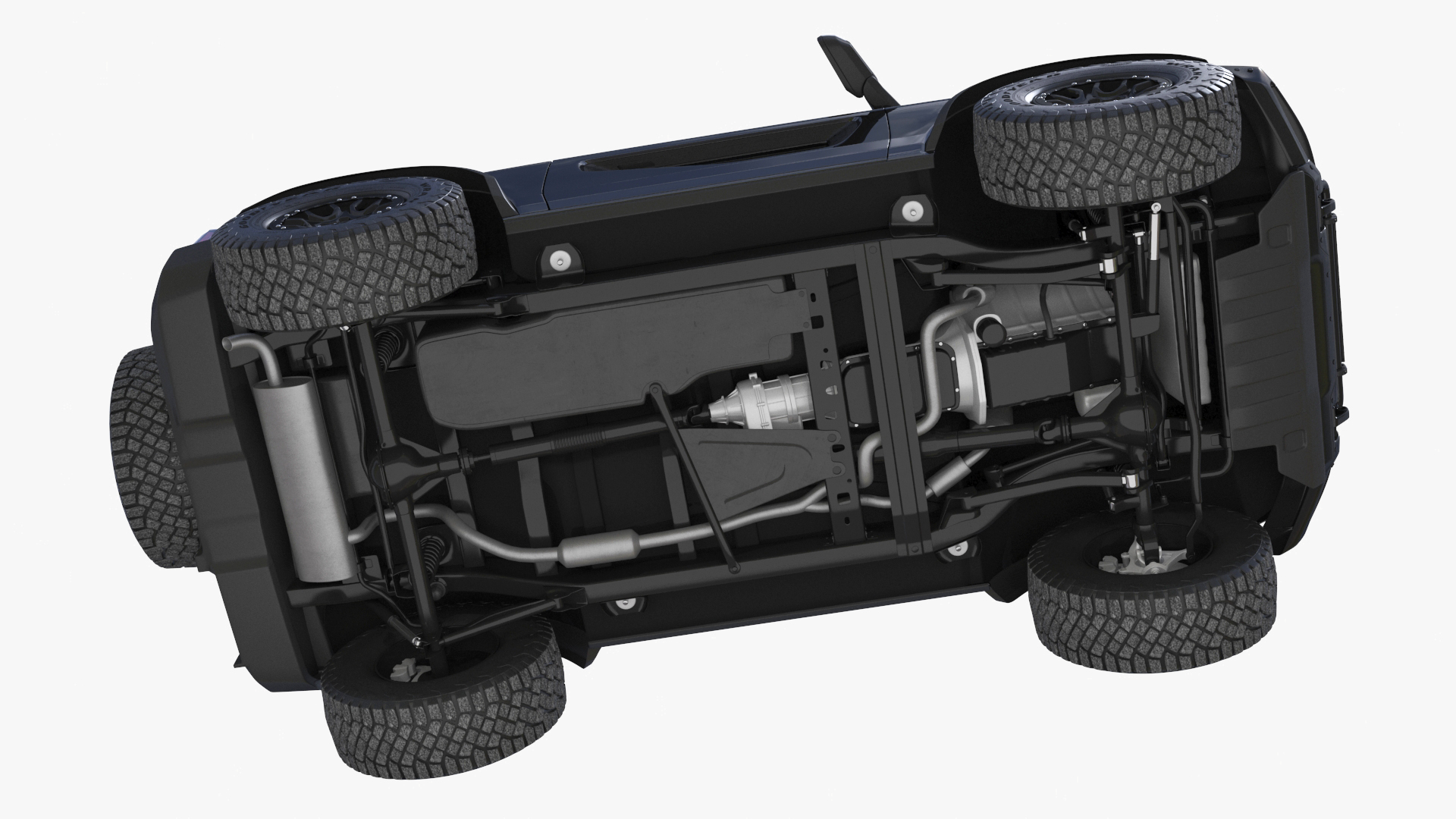 Ford Bronco Two Door 4X4 Shadow Black 3D