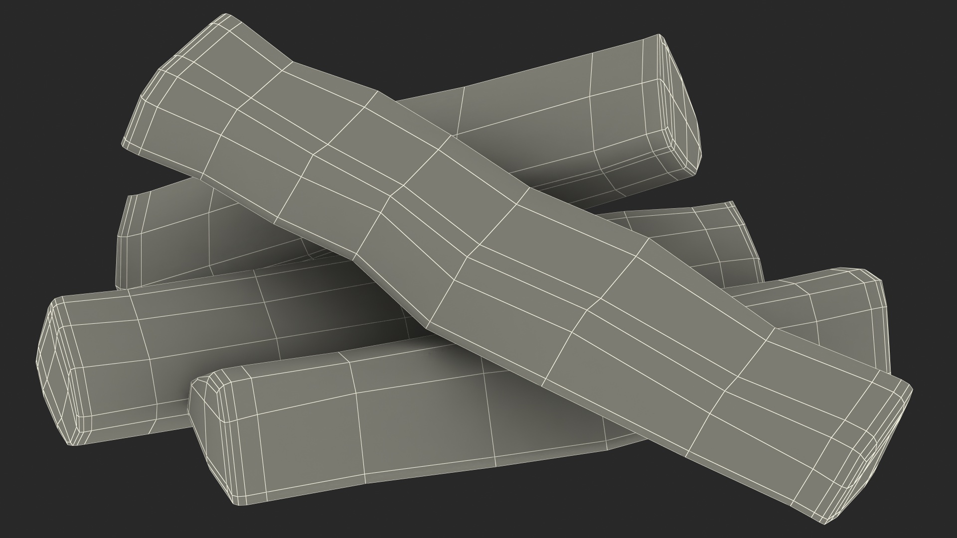 Firewood and Embers 3D model