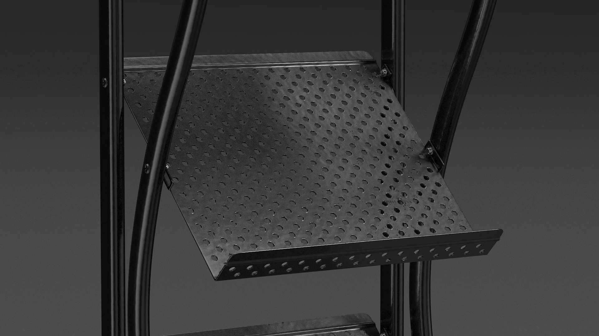 3D Magazine Display Stand Black with Magazines model