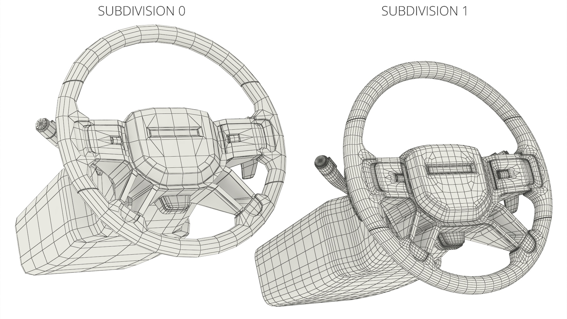 Multifunction Steering Wheel with Control Panel - view 9