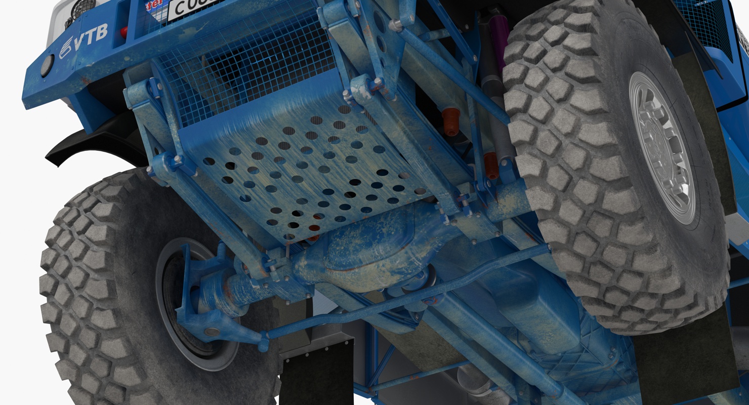 KAMAZ Dakar Racing Truck 4326 VK 3D