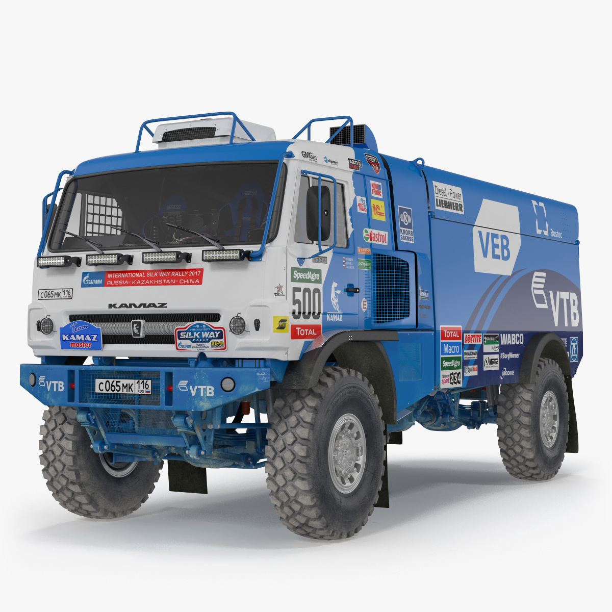 KAMAZ Dakar Racing Truck 4326 VK, view 3