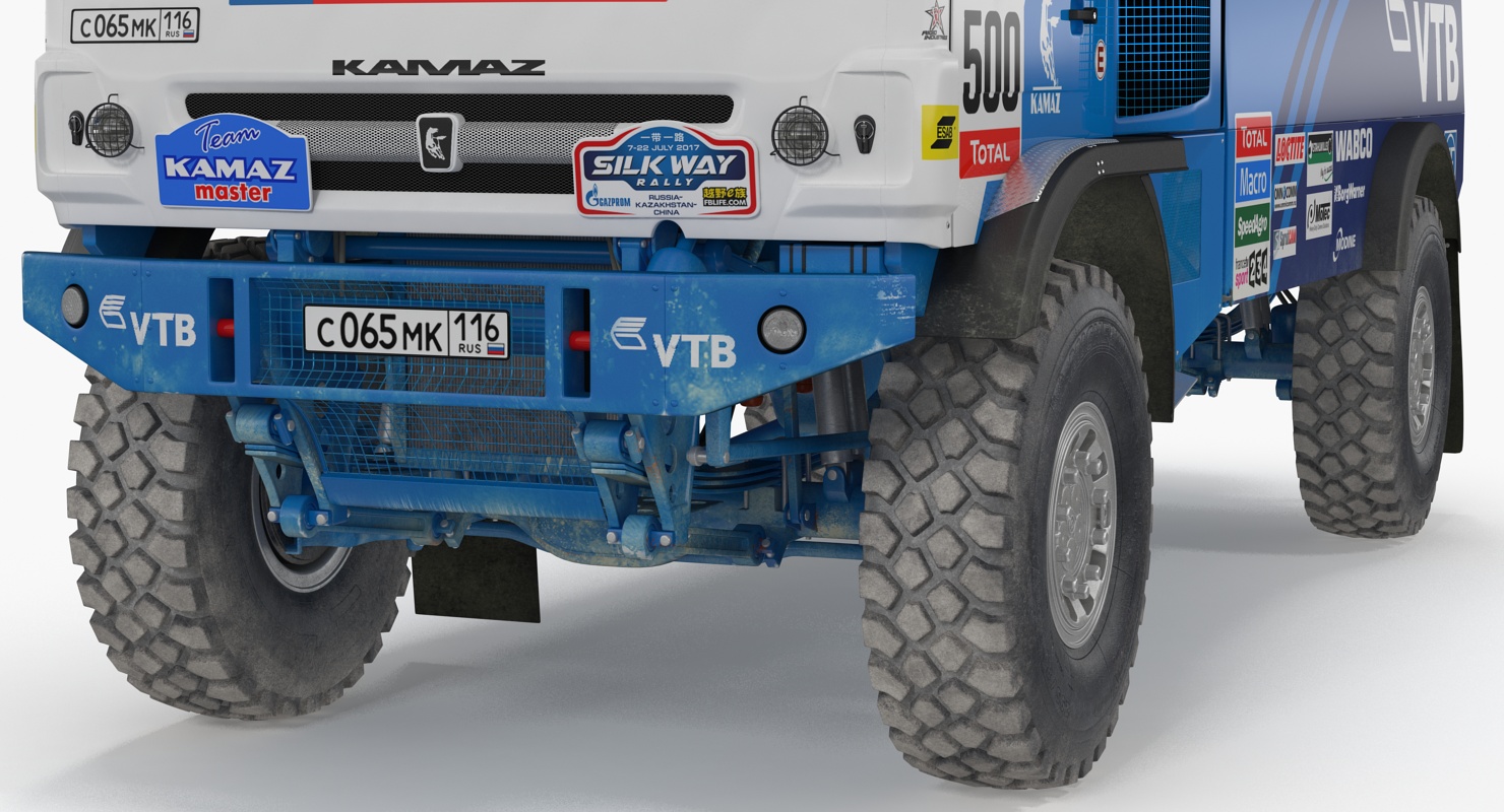 KAMAZ Dakar Racing Truck 4326 VK 3D