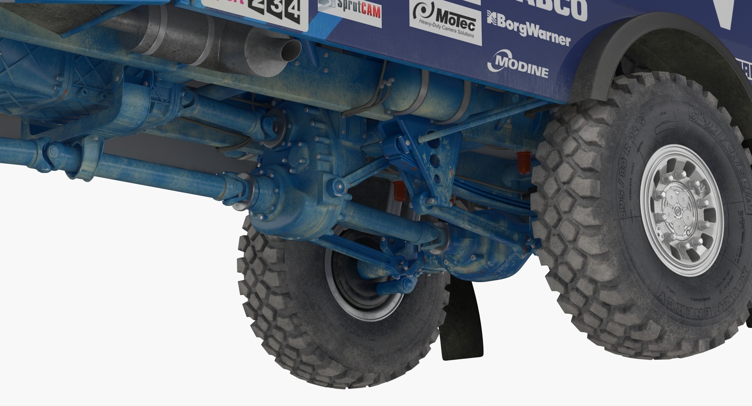 KAMAZ Dakar Racing Truck 4326 VK 3D