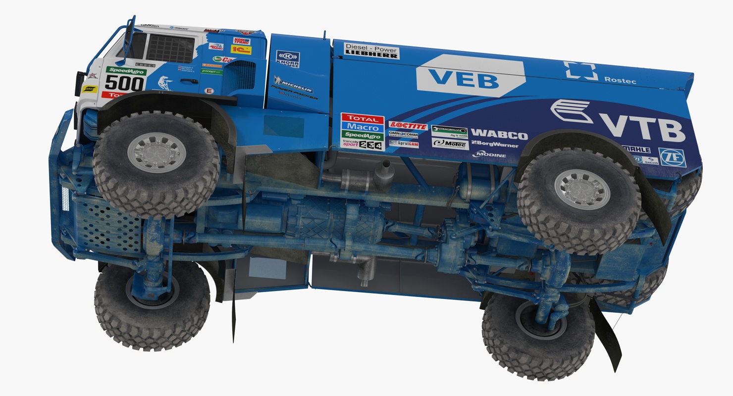 KAMAZ Dakar Racing Truck 4326 VK 3D
