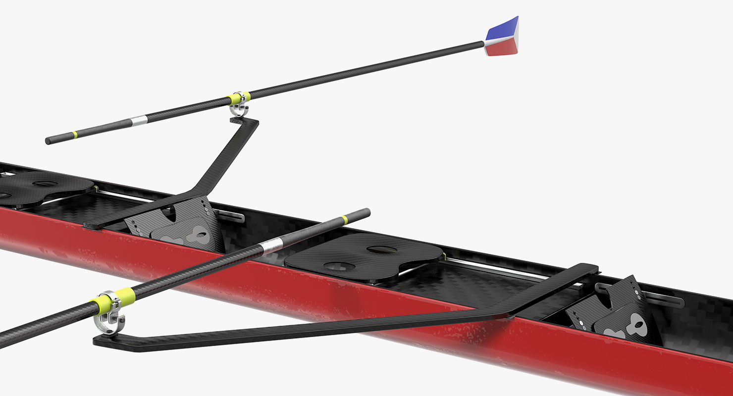 3D model Coxed Four Boat