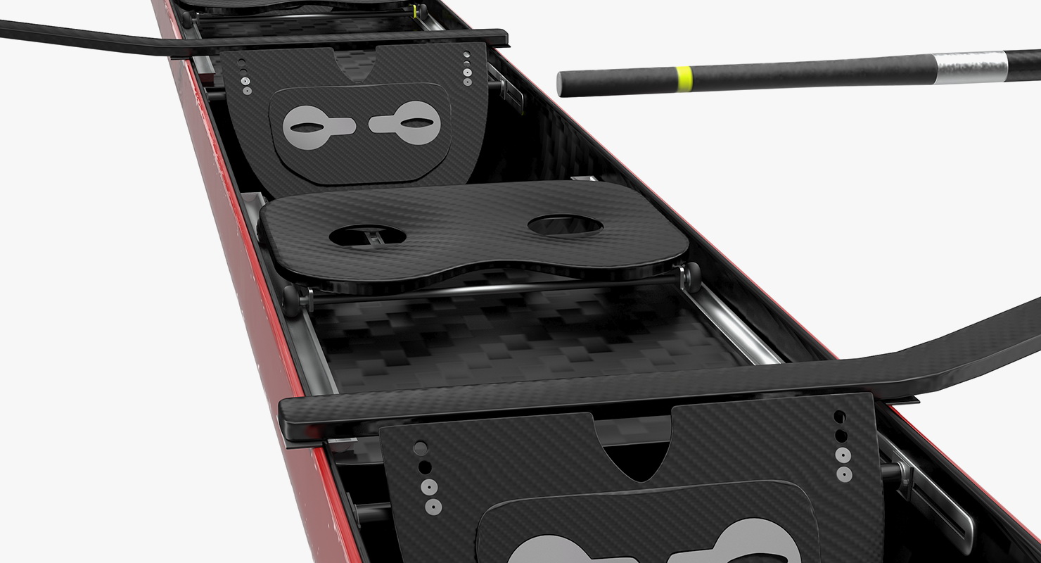 3D model Coxed Four Boat