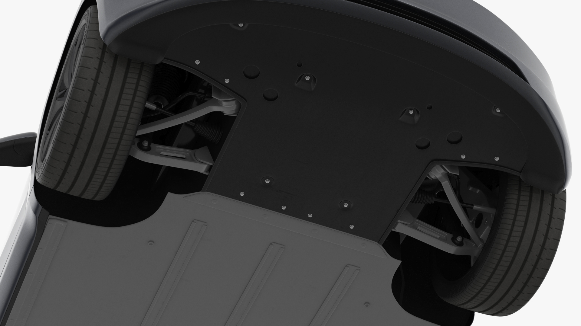 3D Tesla Model 3 2024 Stealth Grey