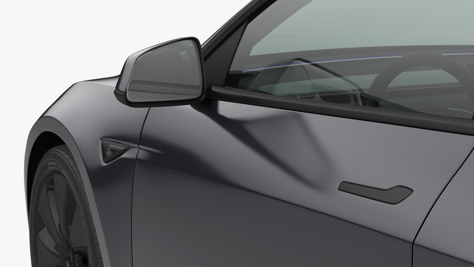 3D Tesla Model 3 2024 Stealth Grey