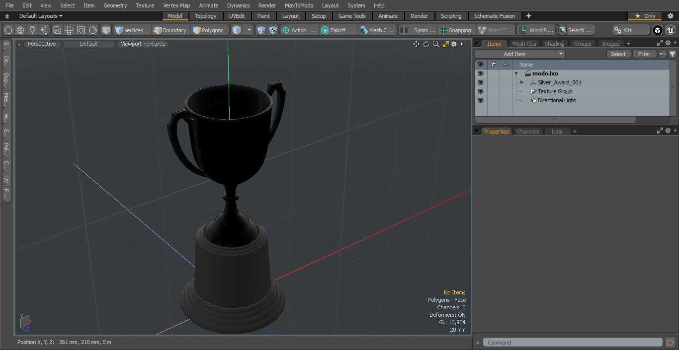 Silver Award 3D