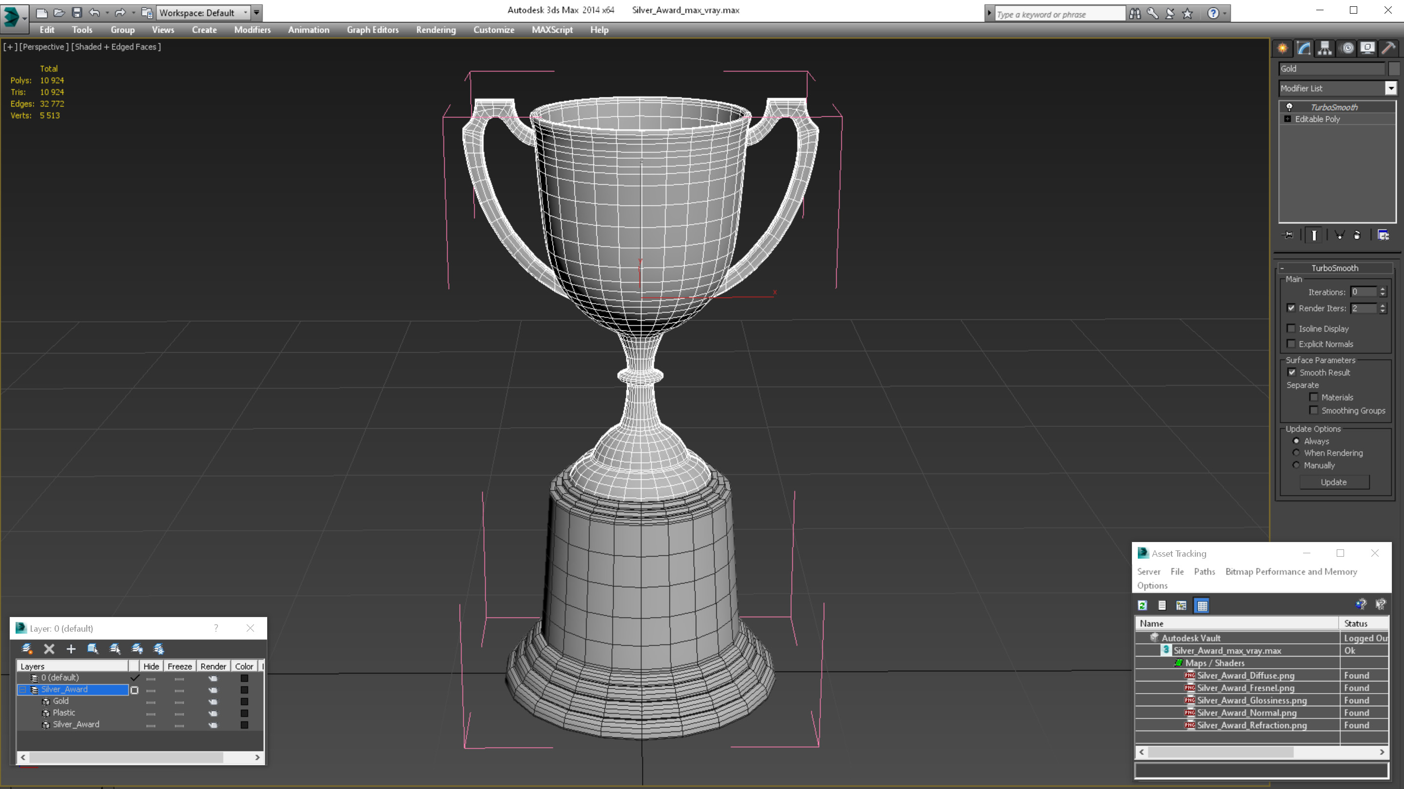 Silver Award 3D