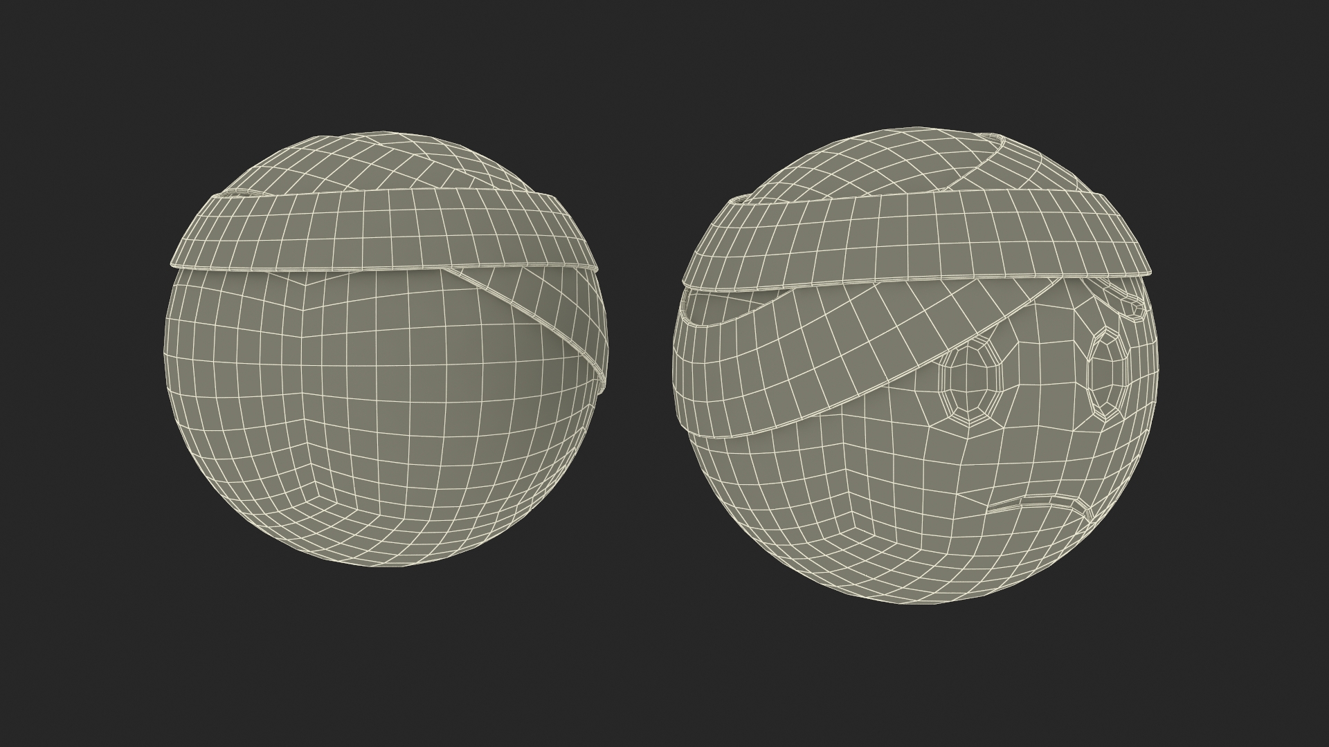 Emoji Bandaged Head Face 3D model