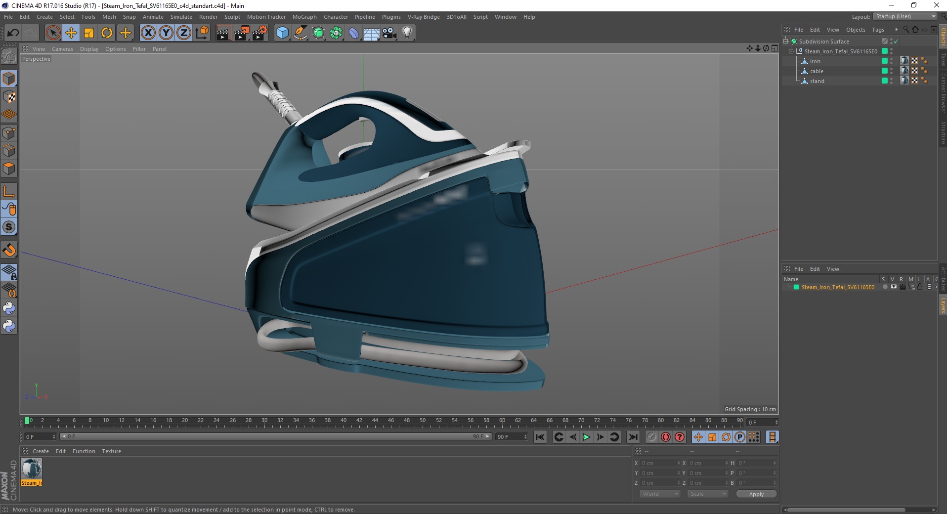 3D Steam Iron Tefal SV61165E0
