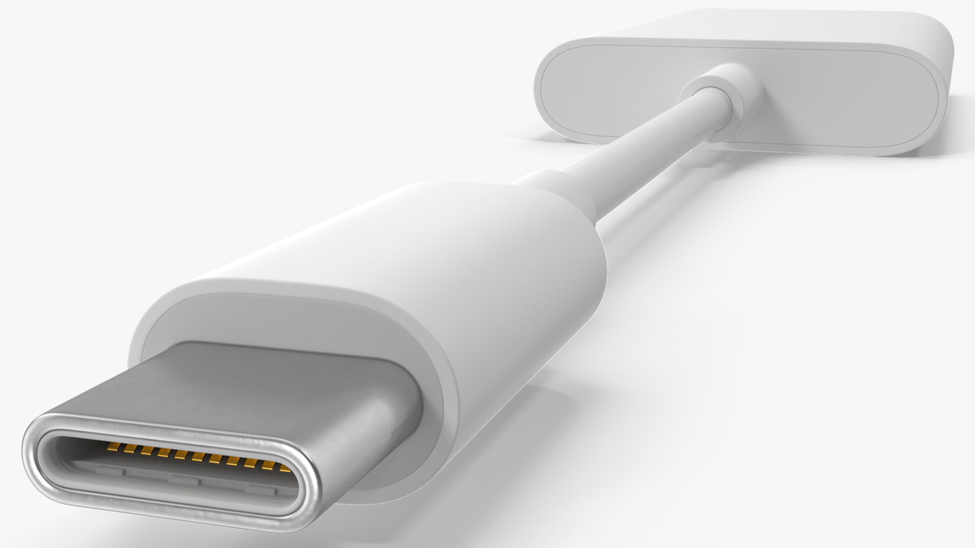 3D USB Type C to SD Card Reader model