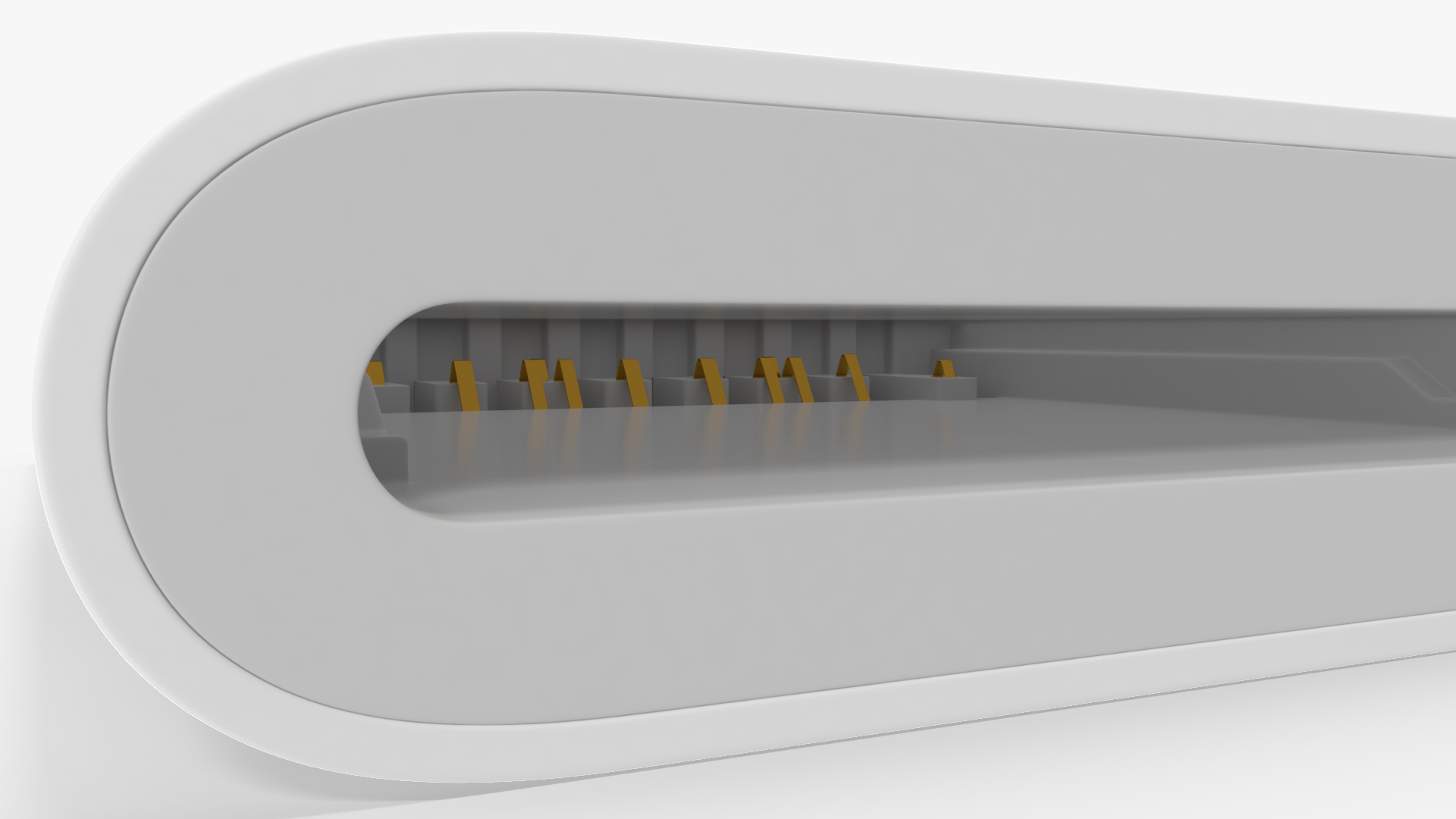 3D USB Type C to SD Card Reader model