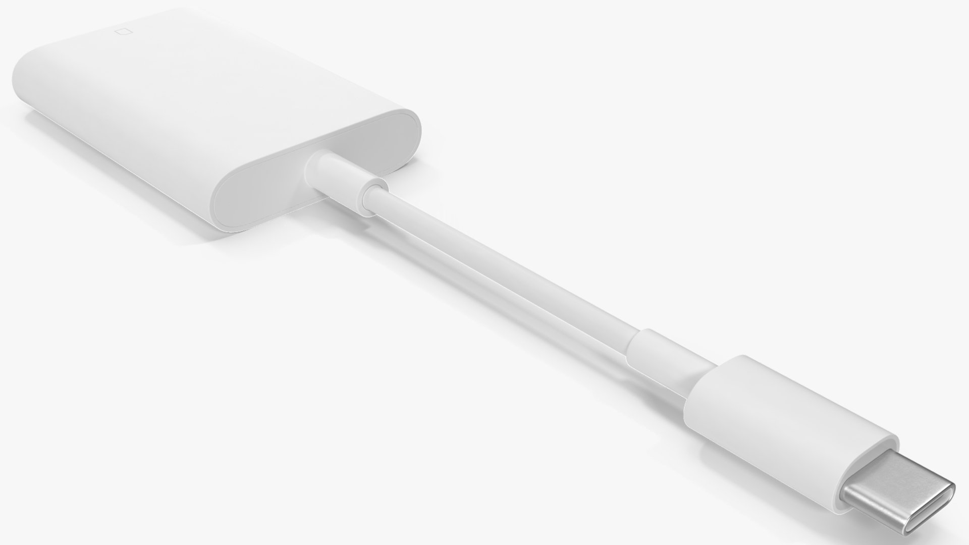 3D USB Type C to SD Card Reader model