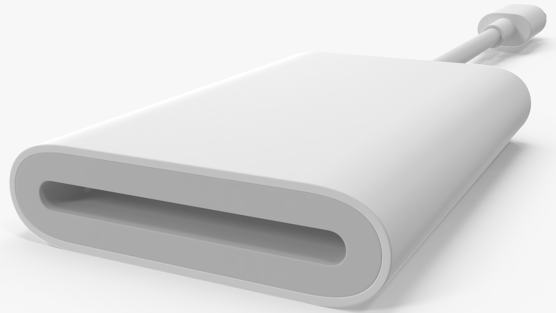 3D USB Type C to SD Card Reader model
