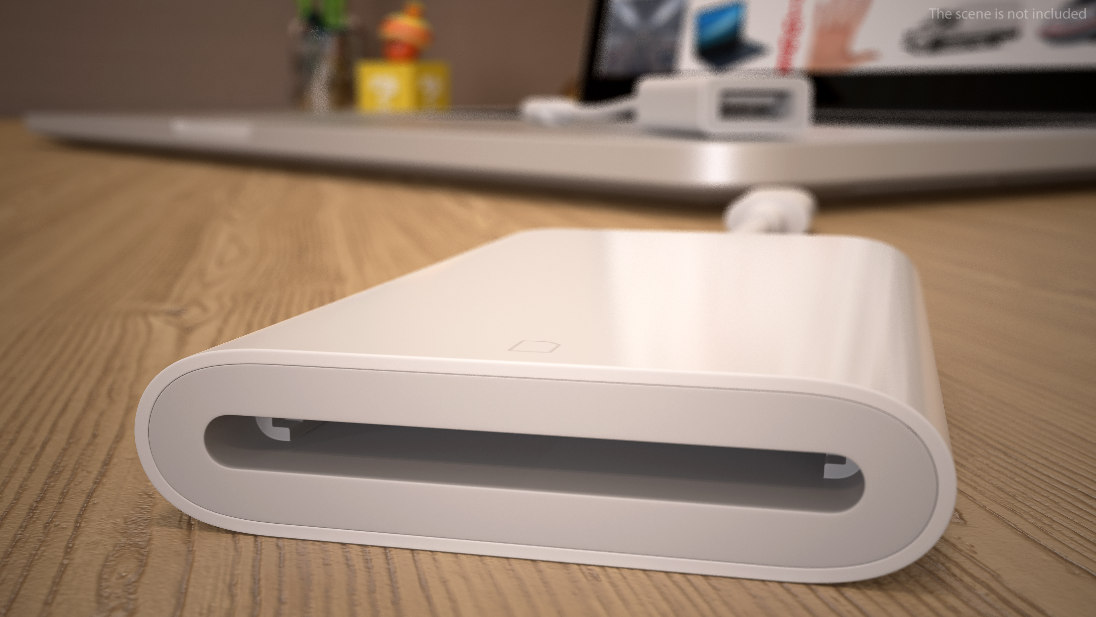 3D USB Type C to SD Card Reader model