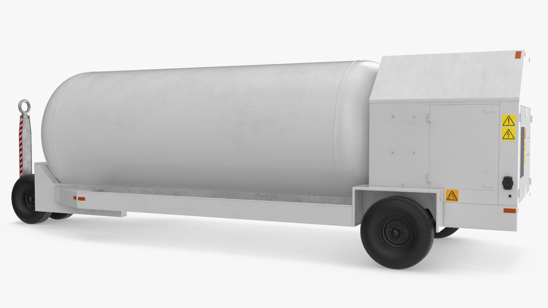 Aircraft Engine ACE-500 Air Start Unit White 3D model