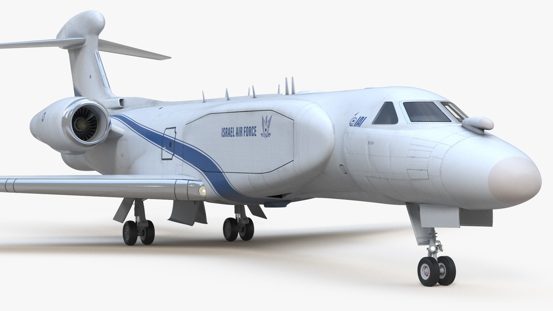 3D Electronic Surveillance Aircraft Simplified model