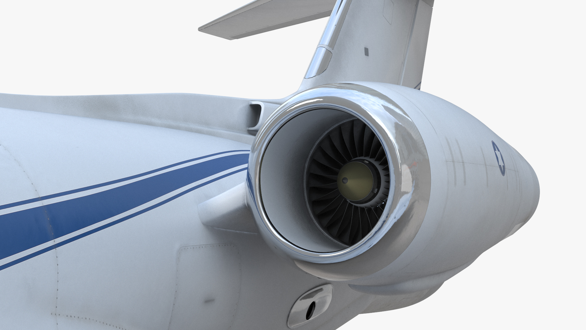 3D Electronic Surveillance Aircraft Simplified model
