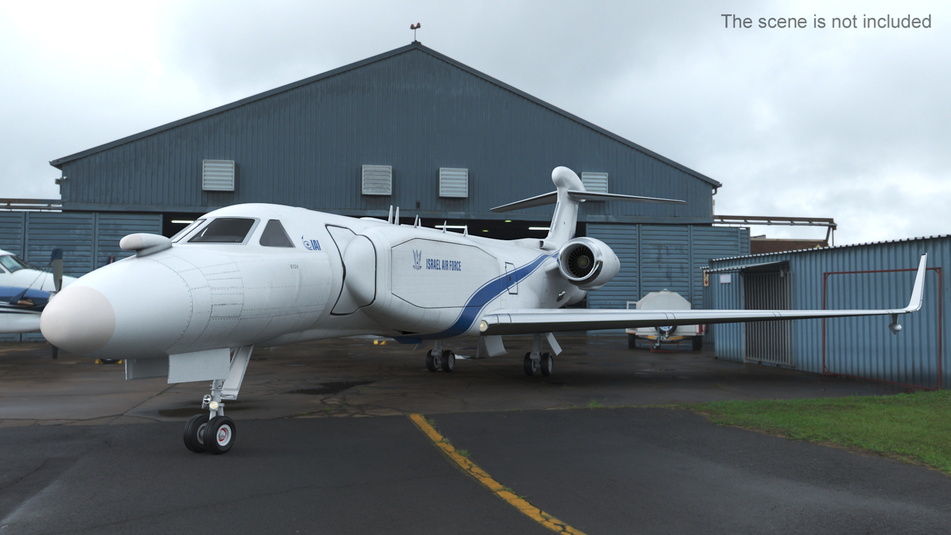 3D Electronic Surveillance Aircraft Simplified model
