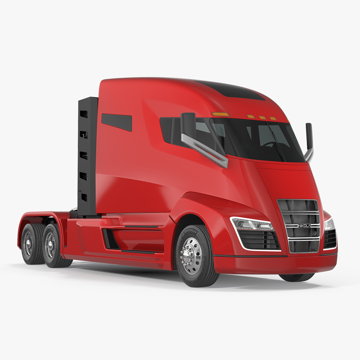Nikola One Electric Truck Simple Interior, view 7