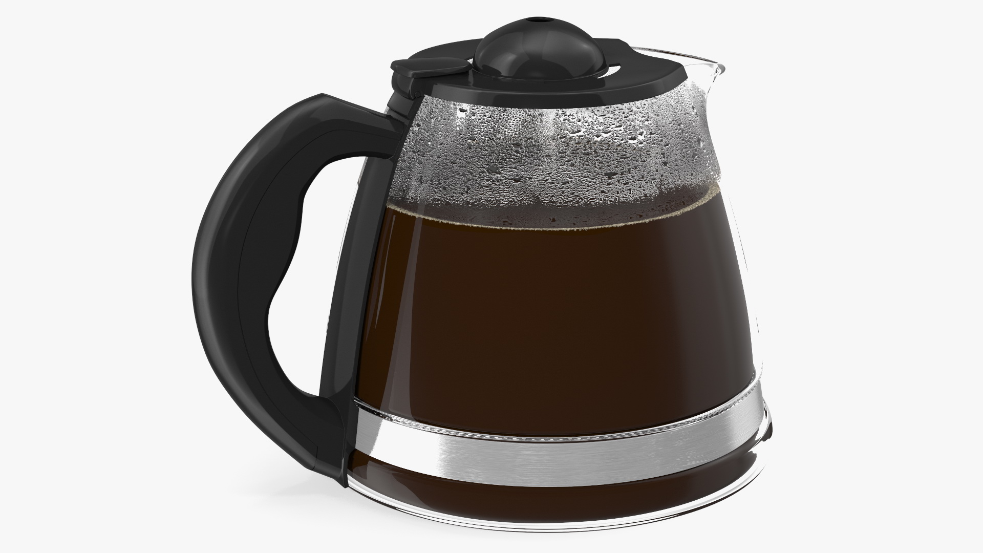 3D Glass Coffee Pot
