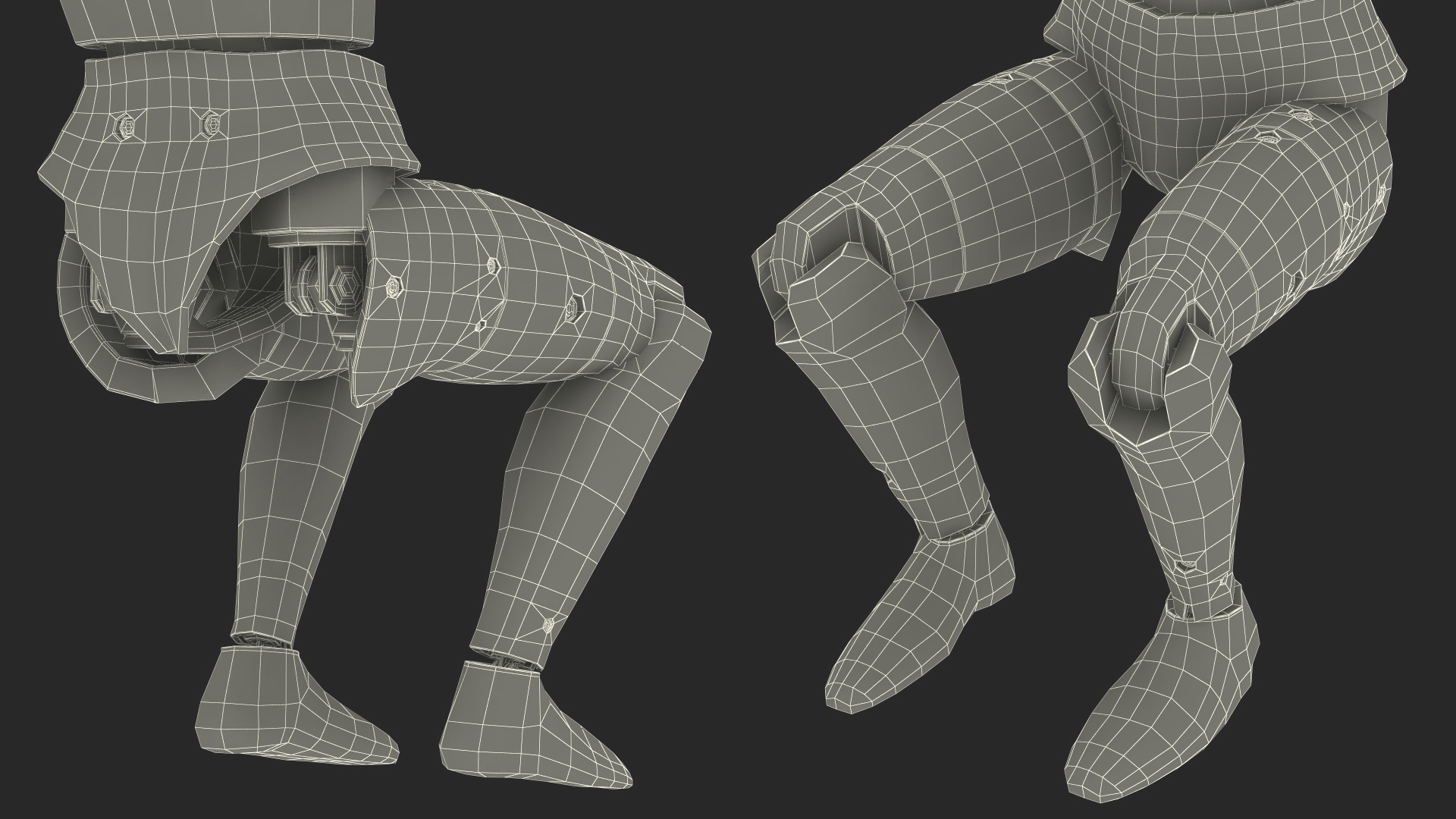Astronaut Training Simulator with Mannequin Rigged for Maya 3D model