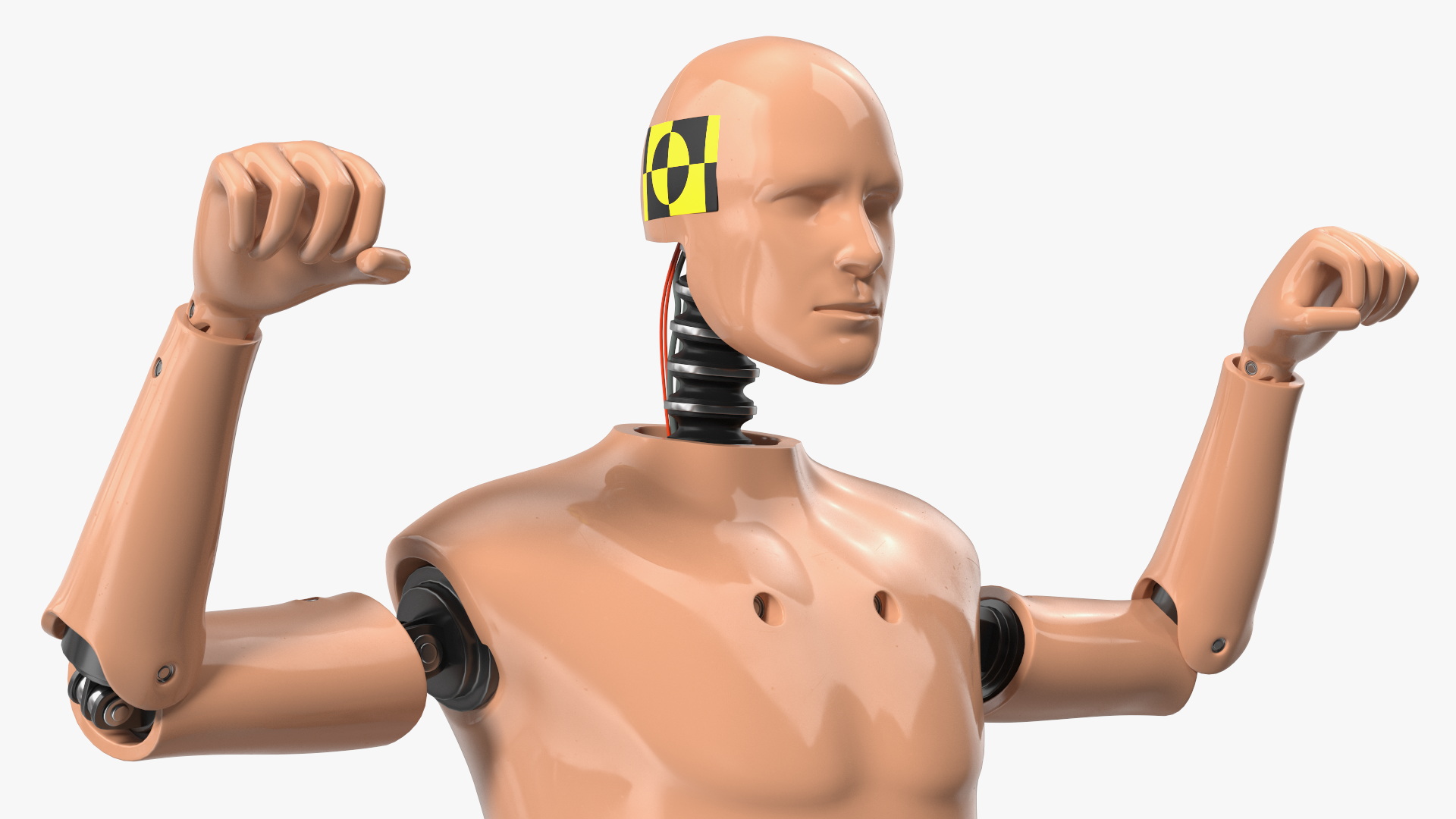 Astronaut Training Simulator with Mannequin Rigged for Maya 3D model