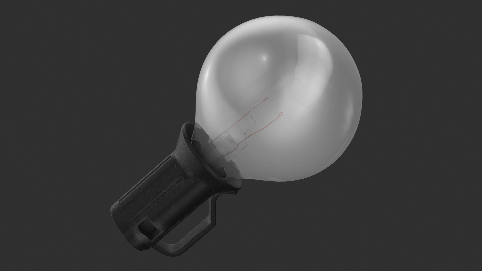 Edison Light Bulb 3D