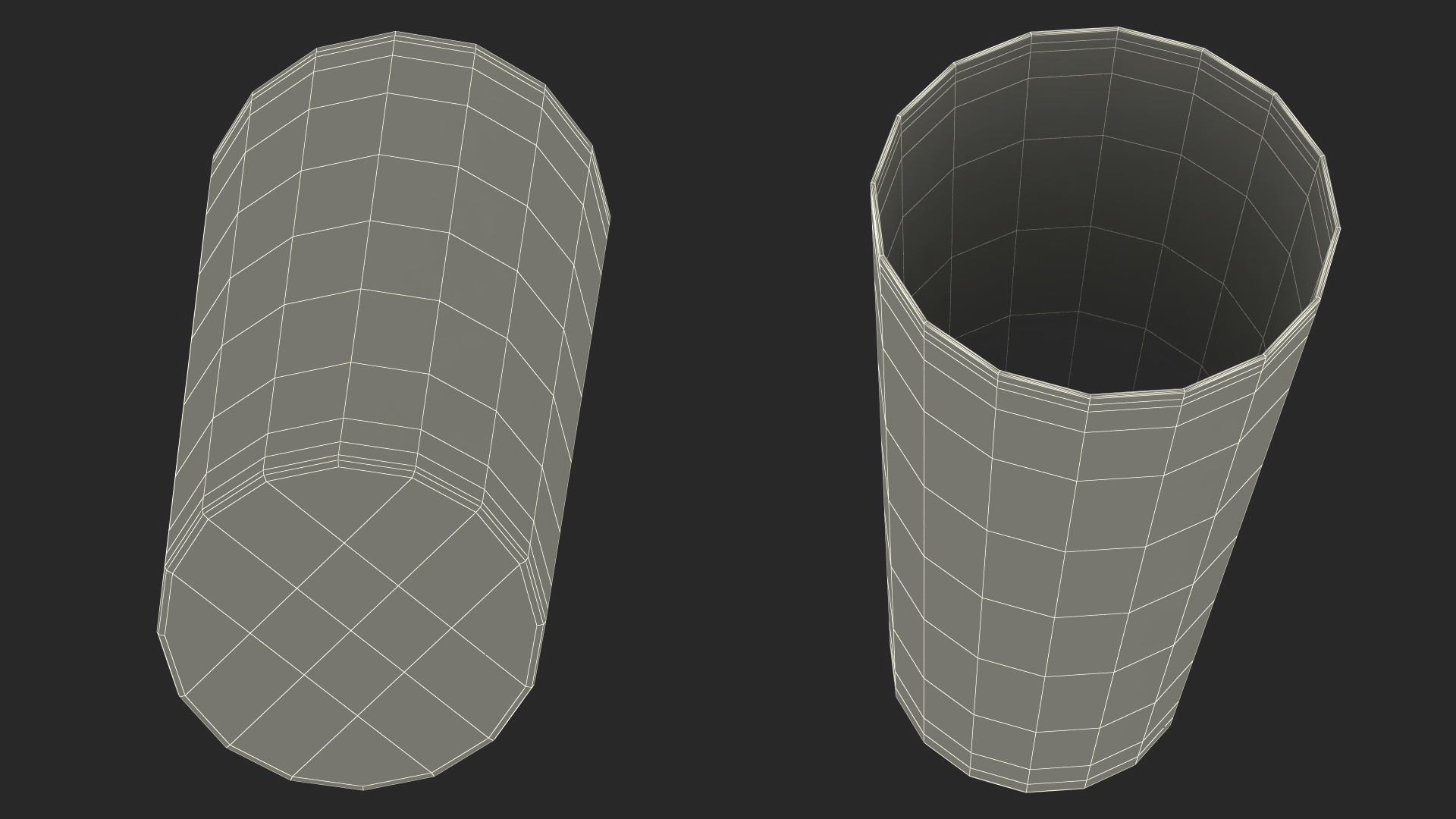 Hand Cocktail Shaker Copper 3D