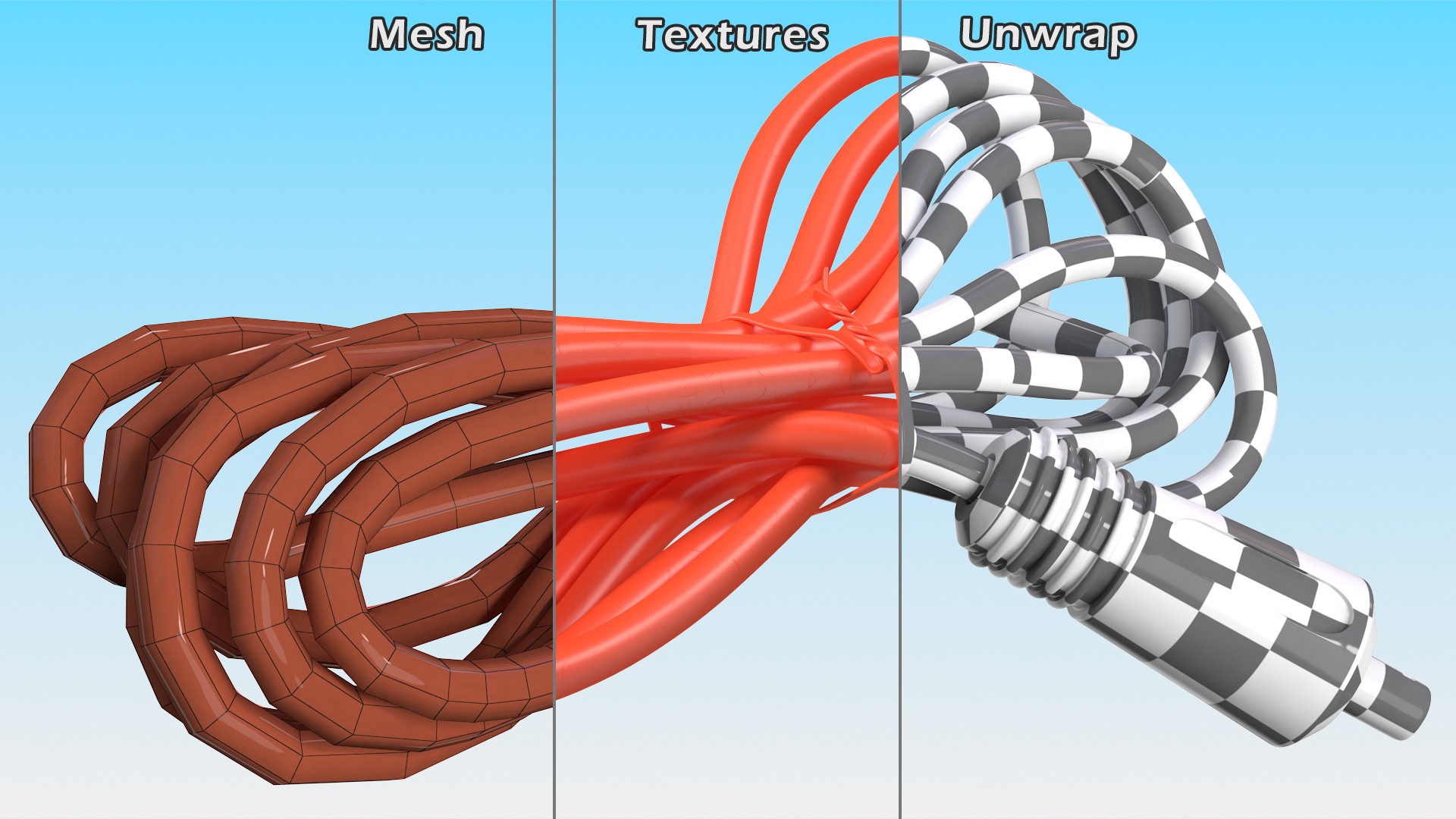 3D Heavy Duty Copper Welding Lead Cable